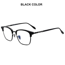 Carica l&#39;immagine nel visualizzatore di Gallery, Brand Design Ultralight Titanium Optical Glasses Frame Men Women Retro Eyeglasses Prescription Myopia Spectacle