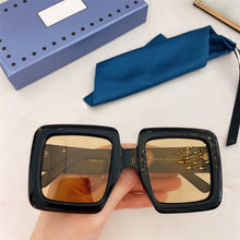 Load image into Gallery viewer, Brand Designed Women&#39;s Sunglasses Exaggerated Style Solid Sunglasses Resin Frame Adult  Sunglasses