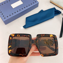 Load image into Gallery viewer, Brand Designed Women&#39;s Sunglasses Exaggerated Style Solid Sunglasses Resin Frame Adult  Sunglasses