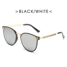 Load image into Gallery viewer, Brand Designer Bee Sunglasses Women Men Classic Vintage Sun Glasses Cat Eye Eyeglasses Blue Shades Gafas De Sol
