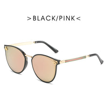 Load image into Gallery viewer, Brand Designer Bee Sunglasses Women Men Classic Vintage Sun Glasses Cat Eye Eyeglasses Blue Shades Gafas De Sol