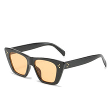 Load image into Gallery viewer, Brand Designer Cat Eye Sunglasses Women Vintage Popular Travel Rivet Square Sun Glasses Sexy Ladies Shades UV400