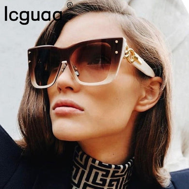 Brand Designer Oversized Cat Eyes Sunglasses For Ladies Men Summer Trend 2023 Women Ladies Shades Sun Glasses glasses Big