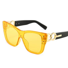 Load image into Gallery viewer, Brand Designer Oversized Cat Eyes Sunglasses For Ladies Men Summer Trend 2023 Women Ladies Shades Sun Glasses glasses Big