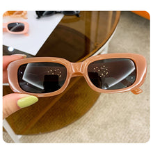 Load image into Gallery viewer, Brand Designer Rectangle Child Vintage Square Sun Glasses Boys Girls Retro Black Eyewear UV400 Oculos De Sol