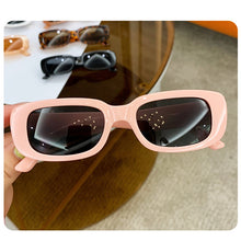Load image into Gallery viewer, Brand Designer Rectangle Child Vintage Square Sun Glasses Boys Girls Retro Black Eyewear UV400 Oculos De Sol