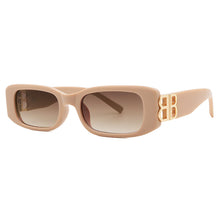 Load image into Gallery viewer, Brand Designer Rectangle Sunglasses Women Vintage Square Punk Sun Glasses Men Black Shades Retro Eyewear Eyeglasses UV400