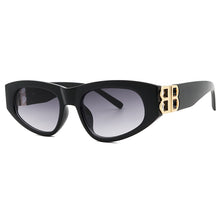 Load image into Gallery viewer, Brand Designer Rectangle Sunglasses Women Vintage Square Punk Sun Glasses Men Black Shades Retro Eyewear Eyeglasses UV400