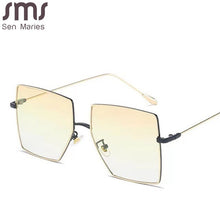 Carica l&#39;immagine nel visualizzatore di Gallery, Brand Designer Retro Sunglasses Women Square Sunglasses Men Ladies Glasses Classic Women Sunglasses