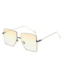 Carica l&#39;immagine nel visualizzatore di Gallery, Brand Designer Retro Sunglasses Women Square Sunglasses Men Ladies Glasses Classic Women Sunglasses