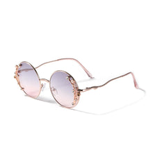 Load image into Gallery viewer, Brand Designer Round Sunglasses Women 2023 Vintage Black Oval Retro Sun Glasses Female Eyeglasses UV400 Oculos