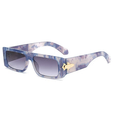 Carica l'immagine nel visualizzatore di Gallery, Brand Designer Square Sunglasses Women Gradient color Trend Sun Glasses Female UV400 Eyewear Gafas De Sol Mujer