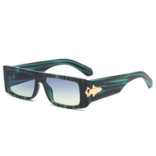 Carica l'immagine nel visualizzatore di Gallery, Brand Designer Square Sunglasses Women Gradient color Trend Sun Glasses Female UV400 Eyewear Gafas De Sol Mujer