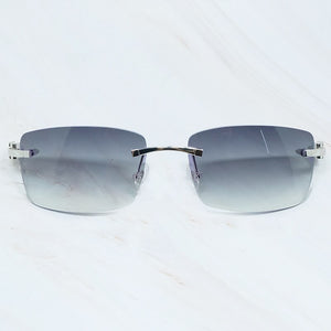Luxury Brand Designer Sunglasses Men Carter Glasses Wood Frames White Black Buffalo Horn Sunglass Fashion Buffs Wooden Eyewear