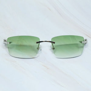 Luxury Brand Designer Sunglasses Men Carter Glasses Wood Frames White Black Buffalo Horn Sunglass Fashion Buffs Wooden Eyewear
