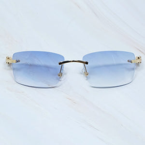 Luxury Brand Designer Sunglasses Men Carter Glasses Wood Frames White Black Buffalo Horn Sunglass Fashion Buffs Wooden Eyewear