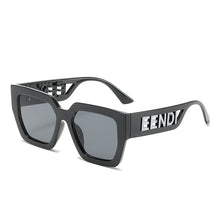 Load image into Gallery viewer, Brand Designer Sunglasses Women Square Gradient Lens Big Frame Retro Eyeglasses Eyewear UV400 De Sol Oculos