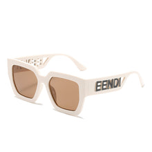 Load image into Gallery viewer, Brand Designer Sunglasses Women Square Gradient Lens Big Frame Retro Eyeglasses Eyewear UV400 De Sol Oculos