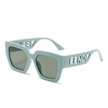 Load image into Gallery viewer, Brand Designer Sunglasses Women Square Gradient Lens Big Frame Retro Eyeglasses Eyewear UV400 De Sol Oculos