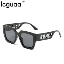 Load image into Gallery viewer, Brand Designer Sunglasses Women Square Gradient Lens Big Retro Eyeglasses Eyewear Women&#39;s Sun Protection Glasses