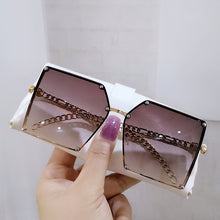 Load image into Gallery viewer, Brand Designer Sunglasses Women Square Sun Glasses Goggle Vintage Shades Female Oculos De Sol UV400