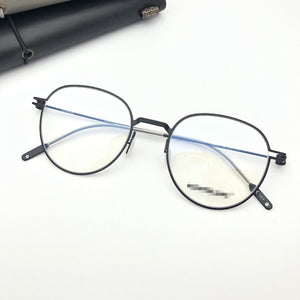 Brand Glasses Frame Retro Round Ultra-light Myopia Men and Women Prescription anti-blue light Eyeglasses Original Box