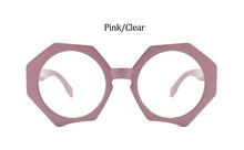Carica l&#39;immagine nel visualizzatore di Gallery, Glasses Woman Fashion Oversized Sexy Ladies Leopard Cat Eye Glasses Frames For Women Eyewear Sunglases