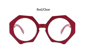 Glasses Woman Fashion Oversized Sexy Ladies Leopard Cat Eye Glasses Frames For Women Eyewear Sunglases
