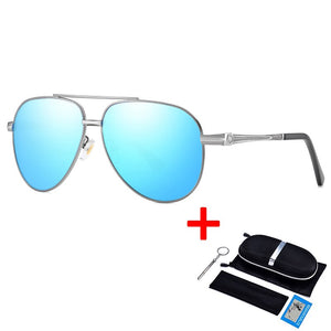Brand Mercede Sunglasses Men Polarized Driving Coating Mirror Glasses UV400 Pilot Eyewear Vintage Gafas De Sol Hombre 749