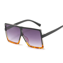 Load image into Gallery viewer, Brand Oversized Sunglasses Kids Square Frame Sun Glasses Children Gradient Mirror Lovely Eyewear For Boys Girls