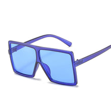 Load image into Gallery viewer, Brand Oversized Sunglasses Kids Square Frame Sun Glasses Children Gradient Mirror Lovely Eyewear For Boys Girls