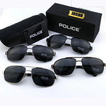 Load image into Gallery viewer, Brand POLICE Polarized Sunglasses Men Driving Sun Glasses Square Full Frames Men Brand Designer 1891-2