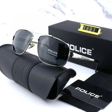 Load image into Gallery viewer, Brand POLICE Polarized Sunglasses Men Driving Sun Glasses Square Full Frames Men Brand Designer 1891-2