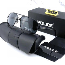 Load image into Gallery viewer, Brand POLICE Polarized Sunglasses Men Driving Sun Glasses Square Full Frames Men Brand Designer 1891-2