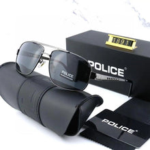 Load image into Gallery viewer, Brand POLICE Polarized Sunglasses Men Driving Sun Glasses Square Full Frames Men Brand Designer 1891-2
