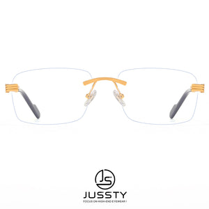 Brand Rimless Glasses Frame Men Optical Myopia Eyeglasses Frame Male Custom High Quality Prescription Spectacles Frame