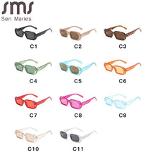 Load image into Gallery viewer, Brand Small Sunglasses Women Oval Sun Glasses Men Vintage Green Red Eyewear Ladies Traveling Style UV400 Goggles