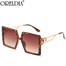 Load image into Gallery viewer, Brand Square Sunglasses Women Men Oversized Sun Glasses Shades Eyewear Lady Gradient Eyeglasses UV400 Oculos