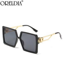 Load image into Gallery viewer, Brand Square Sunglasses Women Men Oversized Sun Glasses Shades Eyewear Lady Gradient Eyeglasses UV400 Oculos