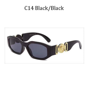 Brand Sunglass for Men Designer Conjoined square Gradient lens Brand 2022 Mental Sunglasses Glasses  Glasses 10086