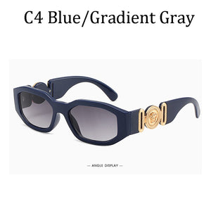 Brand Sunglass for Men Designer Conjoined square Gradient lens Brand 2022 Mental Sunglasses Glasses  Glasses 10086