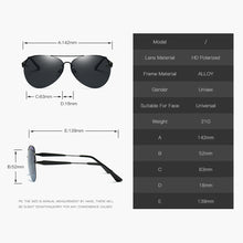 Load image into Gallery viewer, Brand Sunglasses Men Polarized Driving Coating Glasses Metal Rimless Sun glasses For Men Gafas De Sol Hombre