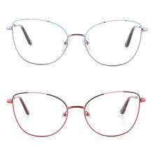Load image into Gallery viewer, Cat Eye Optical Prescription Glasses Frame For Women Spectacles Frames For Ladies Fake Decorative Eyewear Female Eyeglass