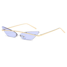 Load image into Gallery viewer, Cat Eye Sunglasses Women Brand Design Colorful Metal Mirror Sunglasses Women UV400 Sunglasses