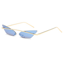 Load image into Gallery viewer, Cat Eye Sunglasses Women Brand Design Colorful Metal Mirror Sunglasses Women UV400 Sunglasses