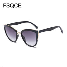 Load image into Gallery viewer, Cat Eye Sunglasses Women  Brand Designer Vintage Gradient Glasses Retro Cat eye Sun glasses Female Eyewear UV400