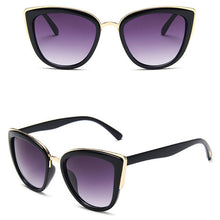 Load image into Gallery viewer, Cat Eye Sunglasses Women  Brand Designer Vintage Gradient Glasses Retro Cat eye Sun glasses Female Eyewear UV400