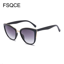 Load image into Gallery viewer, Cat Eye Sunglasses Women  Brand Designer Vintage Gradient Glasses Retro Cat eye Sun glasses Female Eyewear UV400