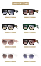Load image into Gallery viewer, Classic Style Gradient Sunglasses Cool Women Vintage Brand Design Square Sun Glasses Oculos De Sol Large Frame UV400