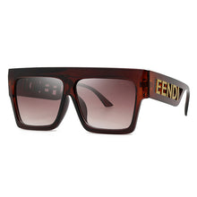 Load image into Gallery viewer, Classic Style Gradient Sunglasses Cool Women Vintage Brand Design Square Sun Glasses Oculos De Sol Large Frame UV400